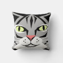 Search for grey tabby cat cushions Feline