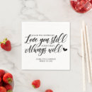 Search for love quotes for wedding napkins Elegant
