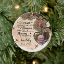 Search for dad in heaven christmas tree decorations Loss of father