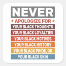 Search for african american celebration stickers Black history month