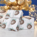 Search for coconut wrapping paper Tropical