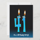 Search for 41st birthday invitations Party