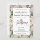Search for cream white roses wedding invitations Calligraphy
