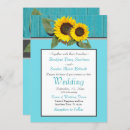 Search for western turquoise invitations Wood