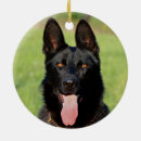Search for black german shepherd christmas tree decorations Animal