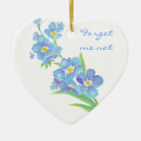 Search for forget me not christmas tree decorations Floral