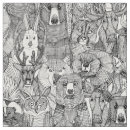 Search for black and white animal fabric Pattern