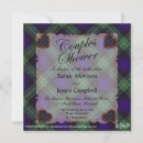 Search for campbell invitations Tartan