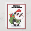 Search for red panda christmas cards Merry