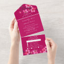 Search for fuchsia wedding invitations Boho