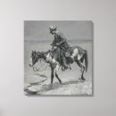 Search for ponies canvas prints Wild west