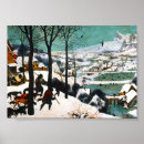 Search for hunters in the snow posters Pieter bruegel