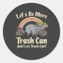 Search for trash can stickers Racoon
