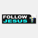 Search for follow jesus bumper stickers Religious