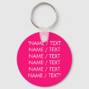 Search for fuchsia and key rings Hot pink