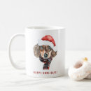 Search for dachshund christmas mugs Dog