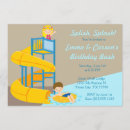 Search for water park birthday invitations Swimming
