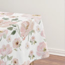 Search for watercolor floral tablecloths Feminine