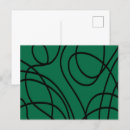 Search for black lines postcards Contemporary