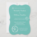 Search for turquoise beach wedding invitations Summer