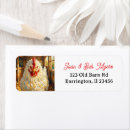 Search for funny chicken return address labels Farm