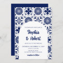 Search for mexican tile wedding invitations Boho