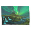 Search for aurora borealis pillowcases Iceland