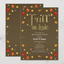 Search for leaves engagement party invitations Leaf