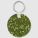 Search for fashioned rounded key rings Green