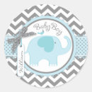 Search for chevron baby shower stickers Grey