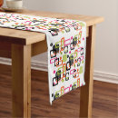 Search for mid century modern table runners Orange
