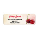 Search for cherry return address labels Berry