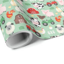Search for farm tractor wrapping paper Kids