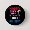 Search for 10th birthday badges Celebration