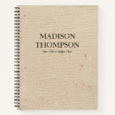 Search for old fashioned notebooks Rustic