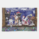 Search for christmas cat tea towels Animal