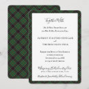 Search for hunting wedding invitations Plaid