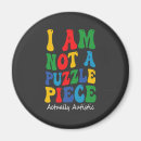 Search for puzzle piece magnets Autistic