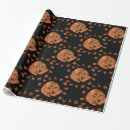 Search for happy halloween wrapping paper Black and orange