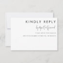 Search for wording wedding rsvp cards Black and white