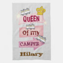Search for funny camping tea towels Trailer