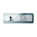 Search for skier return address labels Mountains