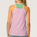 Search for on pink all over print womens tank tops summer