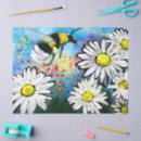 Search for bumble bee tissue paper Daisy