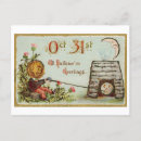 Search for vintage halloween postcards Jack o lantern