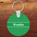 Search for green polka dot key rings Modern