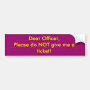 Search for dear bumper stickers Funny