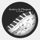 Search for key wedding stickers Piano keys