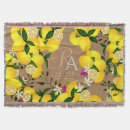 Search for lemon blankets Elegant