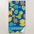 Search for dinosaur beach towels Blue